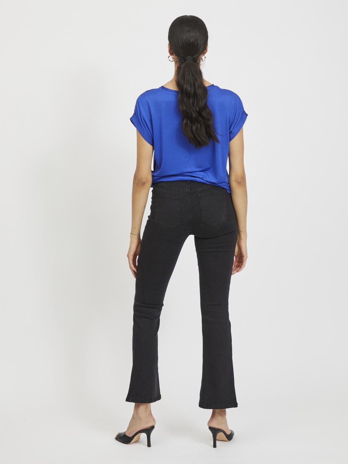 VIELLETTE Top - Mazarine Blue - VERO MODA & VILA Bergvik
